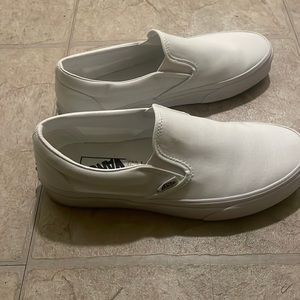 Vans worn about three times for brief period of time. Too big for me